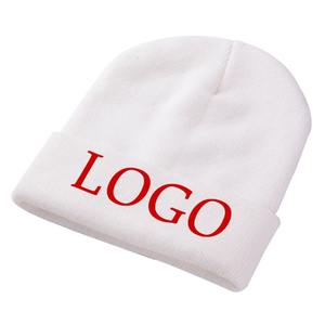 Mode solide hip-hop chapeau unisexe bonnets Backwoods lettrage chapeau hommes femmes chaud tricoté laine chapeau hiver - Product Image 1