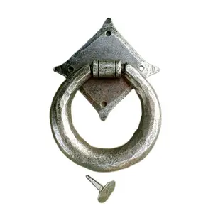 Batedor de porta de metal de bronze puro, feito à mão, vintage, de alta qualidade, venda quente, para casa, hotel, vendas, atacado