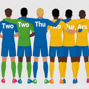 Logo personnalisé Uniformes de football Kits d'équipe de football sublimés Ensembles de maillots d'entraînement Vente en gros Fabricant de maillots de football 2025 - Product Image 6