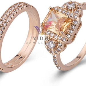 Anillo de compromiso de Plata de Ley 925 de primera marca para mujer, oro blanco hecho a mano, certificado IGI GIA, estilo Hip Hop, boda fina - Product Image 1