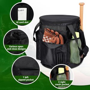 Sac à dos de sport de plein air 2025, sac à dos souple pour le baseball, sac seau durable, 50-70L, imperméable, pour transporter l'équipement, sac à balles - Product Image 3