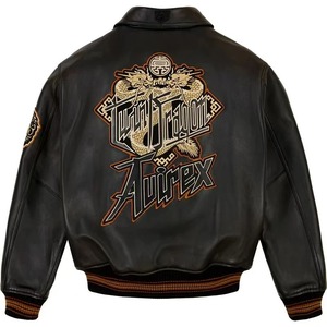 Chaquetas de Cuero Profesionales de Alta Calidad al por Mayor, Etiqueta Privada Personalizada, Diseño Premium Ajustable, Chaquetas Estampadas para Hombre - Product Image 2