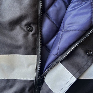 Gilet de sécurité ANSI classe 1 réfléchissant haute visibilité de qualité supérieure imperméable avec logo personnalisé sécurité au travail - Product Image 2