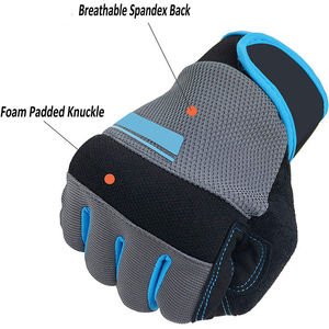 Gants de mécanicien 2026 pour le travail sur les voitures Gants de sécurité au travail Doigts et mains Gants de qualité pour mécanicien fabriqués au Brésil - Product Image 4