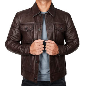 Chaquetas de Cuero para Hombre Suministradas Directamente de Fábrica, Chaqueta de Cuero para Hombre Invierno 2026, Chaqueta de Cuero al por Mayor para Hombre - Product Image 2