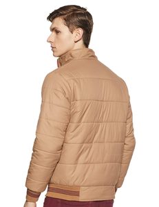 Veste bombardier d'hiver respirante pour hommes 100% Laine matelassée Doudoune à manches longues Longueur standard Veste Monsoon - Product Image 4