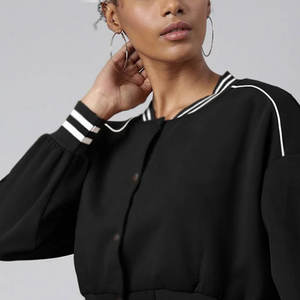 Chaquetas Varsity Cortas de Invierno para Mujer, Novedad en Oferta, Chaquetas Varsity de Secado Rápido a la Moda para Mujer - Product Image 5