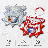 Étiquette thermocollante 3D TPU haute densité, patch logo irisé en relief pour maillot de sport, vêtements de sport, sac tactique, badge personnalisé