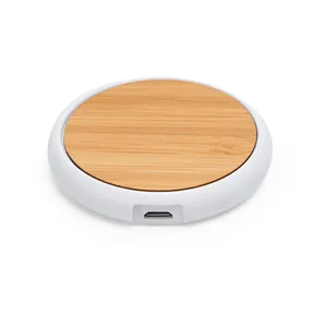 Base di Ricarica Wireless Personalizzata Kristo, Gadget Promozionale USB - Product Image 1