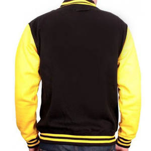 Venta caliente Unisex personalizado béisbol Varsity Streetwear Letterman chaqueta invierno bombardero abrigo patrón venta al por mayor ropa universitaria lisa - Product Image 5