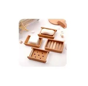 Jabonera de madera elegante para organización de baño Jabonera de decoración de baño hecha a mano - Product Image 6