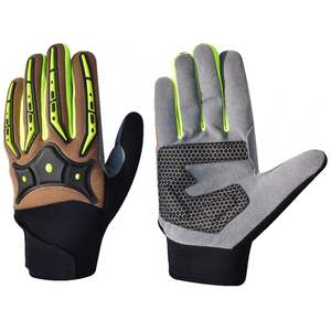 Gants d'impact respirants tous temps personnalisés en gros pour Motocross Racing fonction d'écran tactile en cuir imperméable pour le cyclisme - Product Image 6