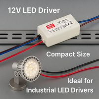 MEAN WELL APV-08-12 12V 0.67A Driver LED compact à tension constante pour projets d'éclairage