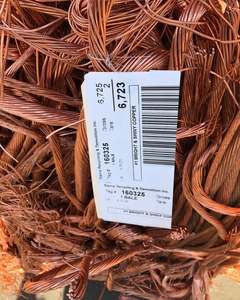 Déchets de fil de cuivre de qualité supérieure, pureté de 99,99 % pour le raffinage - Exportation en vrac - Product Image 1