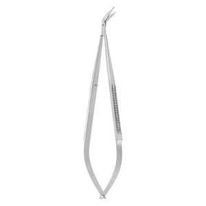 Microtijeras Premium de 12 cm con Mango de Bola de Golf, Acero Inoxidable de Alta Calidad, Reutilizables, Instrumento Microquirúrgico Profesional y Preciso - Product Image 1