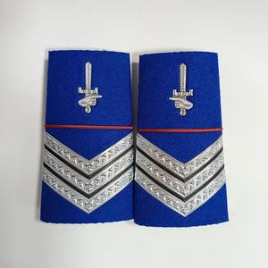 Épaulette bleue personnalisée de Côte d'Ivoire, qualité supérieure, accessoire décoratif pour uniformes et vêtements - Product Image 6