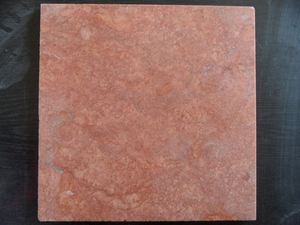 Travertino Rojo Pulido 20x20cm, Muestra Pequeña, Duradero, Moderno, Fácil de Instalar, Adoquines para Caminos, Hecho en Turquía, para Jardín, Exterior e Interior - Product Image 5