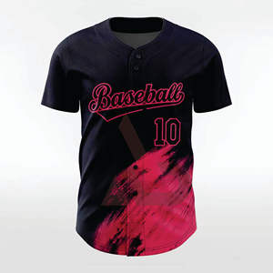 Camiseta de Béisbol Unisex de Alta Calidad, Transpirable, con Diseño de Logotipo Personalizado, Ropa Deportiva, Tallas Grandes, Antibacteriana, Nuevo, Servicio OEM ODM - Product Image 1