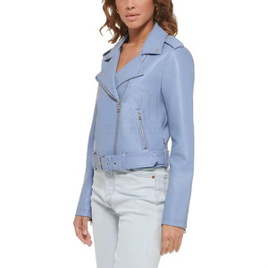 Veste en cuir pour femme légère et respirante, coupe-vent pour l'hiver, utilisation en extérieur, nouvelle mode, veste pour femme - Product Image 6