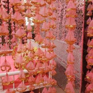 Guirnaldas de flores de Gota elegantes artificiales decorativas para bodas, Diwali y decoración de templos y para decoración del hogar - Product Image 3