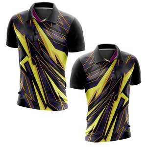 100% coton hommes décontracté à manches courtes pour Polo imprimé personnalisé solide tricoté tissu respirant disponible grande taille - Product Image 3