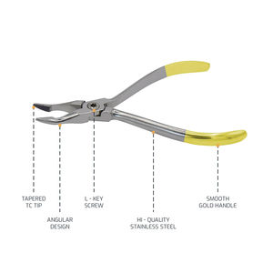 Pince orthodontique TC Weingart la plus vendue, jeu d'instruments utilitaires en acier inoxydable, manuel, prix d'usine OEM B2B - Product Image 6