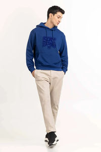 Sweat à capuche d'hiver personnalisé avec logo brodé |   Sweat-shirt à capuche oversize style streetwear |   Unisexe, pour hommes, 100% coton, séchage rapide - Product Image 2