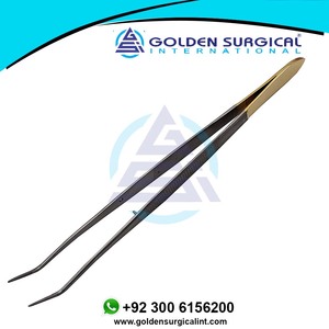 Pinzas Meriam Tweezer College, Pinzas Dentales, Pinzas Quirúrgicas con Punta Angulada, Instrumentos TC, Pinzas Quirúrgicas - Product Image 4