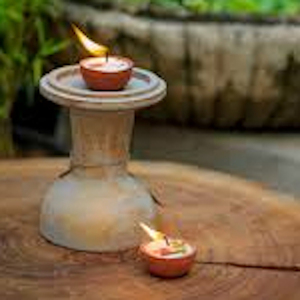 Portavelas de madera de diseño recién llegado, mango Natural y madera de acacia para decoración de iluminación del hogar o regalos de fiesta - Product Image 3