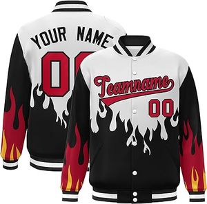 KWICLO Men's Winter Bomber Jacket Plus Size Thin <b>Stand</b> Collar Design Reversible Windproof 100% Polyester Quick-Drying Breathable - Product Image 1