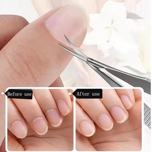 Ciseaux à ressort tranchants adaptés aux tâches de manucure, pédicure, soin du visage et de l'épilation en salon - Product Image 4