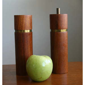 Herramientas de hierbas y especias de alta calidad, salero de Metal de madera, pimentero, mesa de cocina, uso de servicio superior - Product Image 2