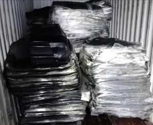 แผ่นวิกผมสีดำแบบยังไม่ผ่านการผลิตเป็นยางรีไซเคิลโดยตรงจากยางรถยนต์/รถบรรทุก - Product Image 2