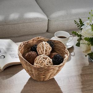 Bol décoratif en jacinthe d'eau Décor de présentation de repas naturel naturel Produits vietnamiens en gros écologiques - Product Image 4