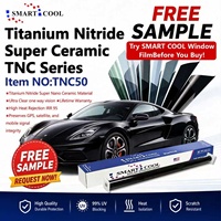 Láminas de Tinte para Ventanas de Automóviles con Garantía de 10 Años, 99% UVR+99% IRR, Alto Rechazo de Calor, 1.8mil, Nano Cerámicas