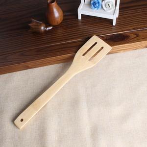 Utensilios de cocina de bambú de la mejor calidad al precio más barato, juego de espátulas naturales biodegradables - Product Image 6