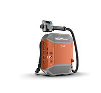 Machine de décapage de la rouille au laser à fibre portable 100 W, nettoyage industriel de haute précision pour la suppression de la rouille, de l'oxyde, de la peinture et de l'huile