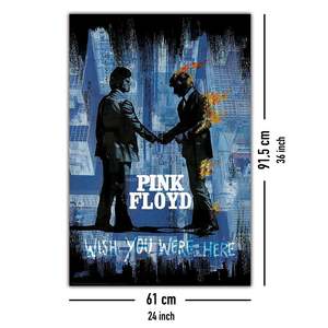 Affiche moderne de Pink Floyd Wish You the Best - Art mural de Stephen Fishwick - Product Image 4