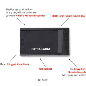Funda magnética extra grande para llaves, soporte para llaves grandes, Fabricante de imanes resistentes, proveedores mayoristas - Product Image 6