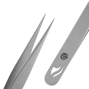 Pinzas para Pestañas Stahlmann Pro Profesionales de Alta Calidad con Logotipo Personalizado, Acero Inoxidable, Lisas y Dentadas, Finas, Duraderas, Agarre Perfecto - Product Image 3