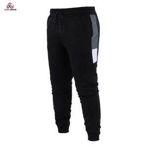 Pantalones Deportivos de Forro Polar Cálidos y Transpirables para Hombre, Pantalones de Chándal Elásticos, Casuales, Holgados, Forrados, 100% Poliéster, Estilo Vintage - Product Image 1