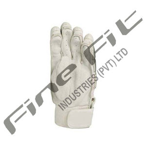 Gants de frappeur de cricket sur mesure de la meilleure qualité pour hommes Gants de frappeur OEM en cuir avec logo personnalisé - Product Image 3