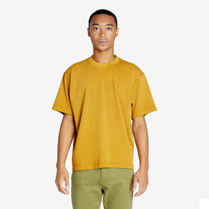 Camiseta Premium para Hombre, 100% Algodón, 230g, Color Beige, Bordada, Cómoda, Informal, Estilo Urbano, Suave y Transpirable - Product Image 1