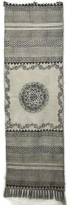 Unisex Yoga Mat Handmade 100 % Cotton 68" X 24" Size Hand Block Floral Printed Rectangular Mat for Exercise at Home - Product Image 4