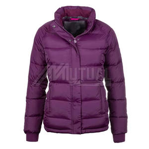 แจ็กเก็ตปลาปักเป้าสำหรับผู้หญิงคอตั้งระบายอากาศได้ดีกันน้ำสำหรับใช้งานกลางแจ้งทำจากโพลีเอสเตอร์กำหนดโลโก้ได้เองด้านหน้า - Product Image 1