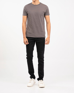 Personalizado-OEM-service Tallas grandes Venta al por mayor 100% Algodón puro Color sólido Impresión personalizada Logo camiseta para hombres - Product Image 3