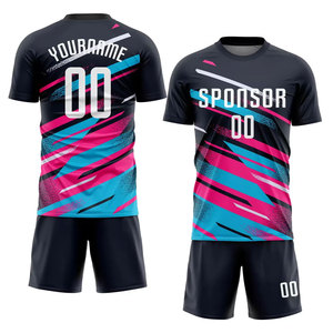 2025 último estilo de uniforme de fútbol de secado rápido, artículo fresco de alta calidad, fabricante de Pakistán, técnica de sublimación rápida - Product Image 5