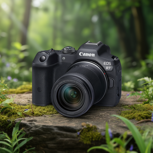 High-Speed Continuous Shooting 32.5 MP APS-C Mirrorless <b>Digital</b> <b>Camera</b> Body RF-S 18-150mm Lens 4K <b>Video</b> Dual Pixel CMOS AF II HD - Product Image 3