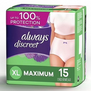 แผ่นซับในสำหรับผู้หญิง Always Discreet 1000 ชิ้น ซึมซับได้ดีเยี่ยม ระบายอากาศได้ดี เหมาะสำหรับคุณแม่หลังคลอดและให้นมบุตร - Product Image 5