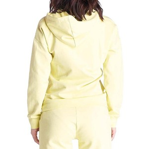 Ropa de calle Color sólido 100% algodón transpirable Zip Sweatsuit Set mujeres Stand Front Heavyweight Winter Sporty Hoodie Jogger - Product Image 6